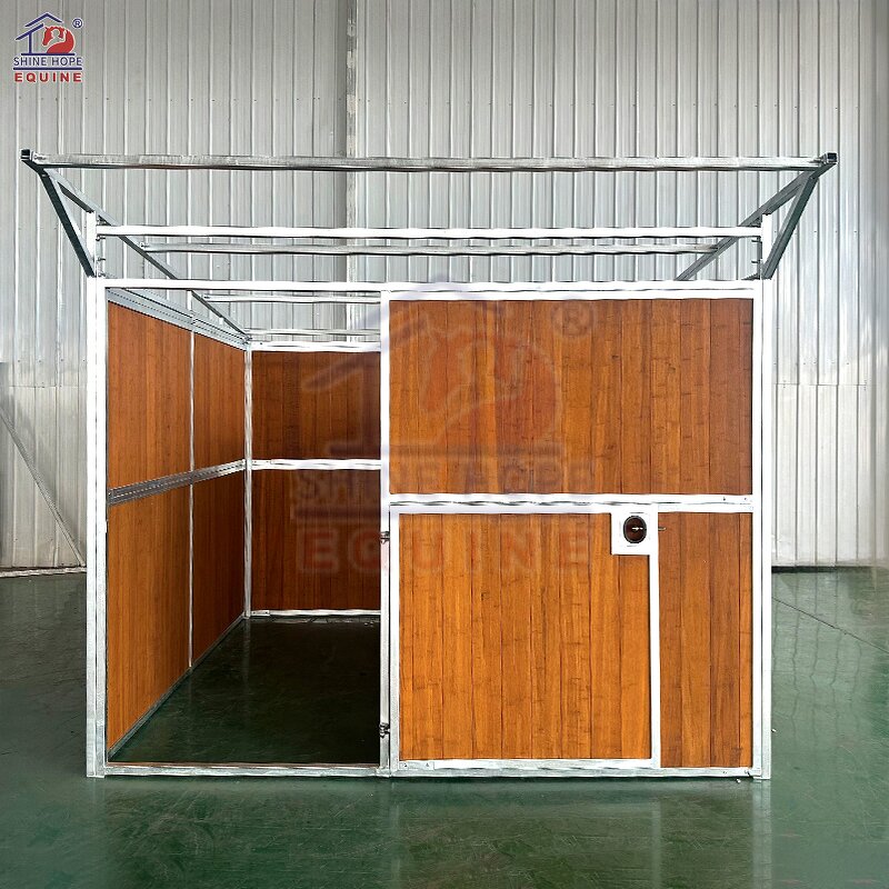 Portable Horse Shelter Factory - OEM with Quick-Setup Design Ventilated Panels