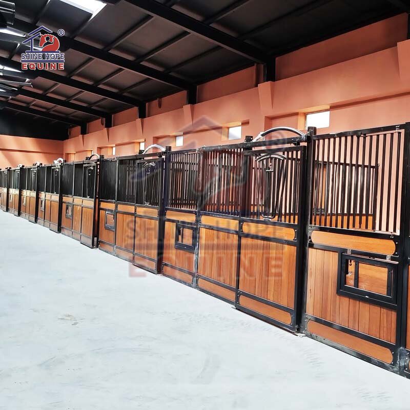 Horse Stable Door Factory - OEM High Quality Permanent Equine Product Box Panels