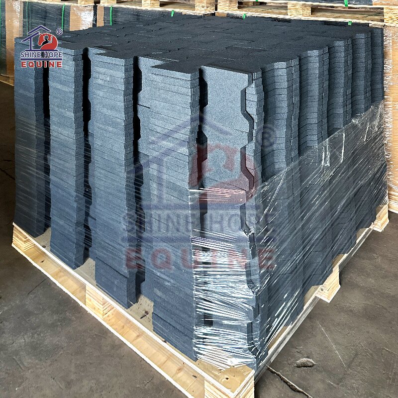 Dogbone Interlocking Rubber Paver Manufacturer - OEM for Horse