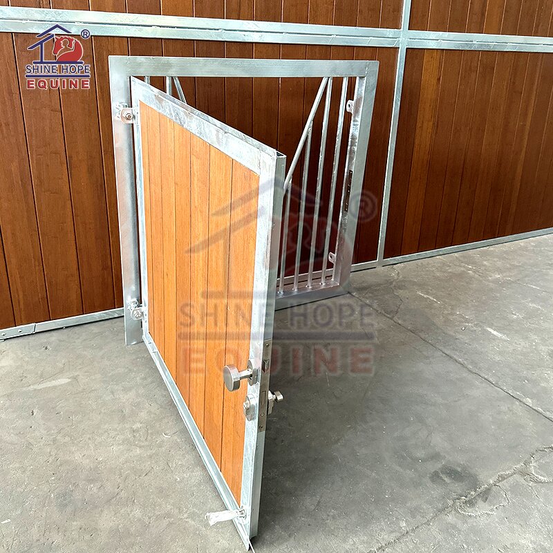 Horse Stall Hinged Windows Manufacturer - OEM Factory Supply Steel Prefab Bamboo Infill