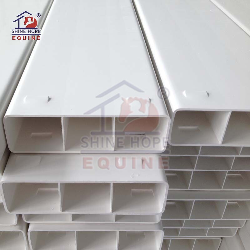PVC Farm Fence Factory - OEM High Quality Factory Directly 3 Rails Farm Horse