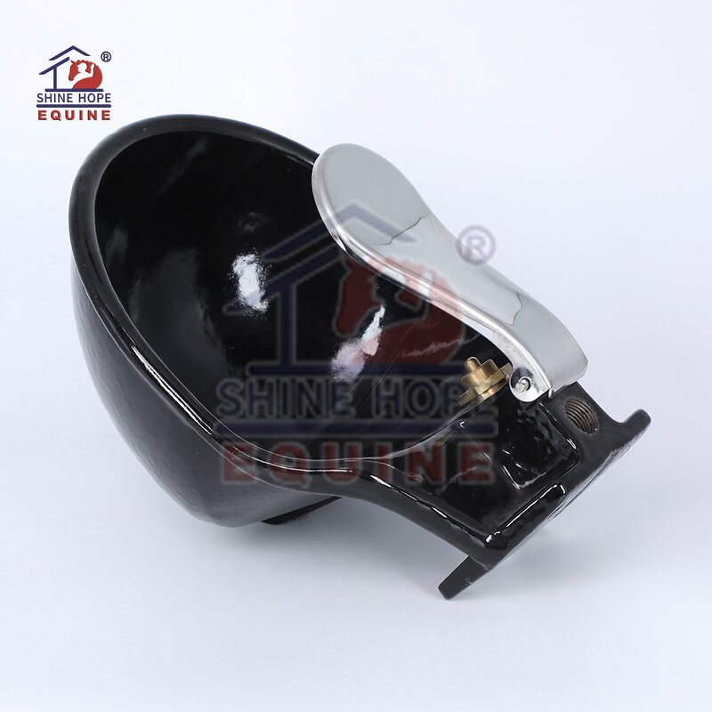 Drinking Water Bowl Factory - OEM Cast Iron Black Stable Accessories