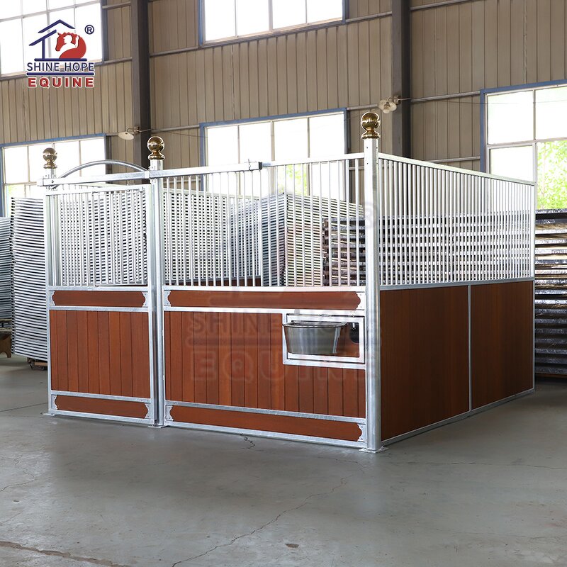 Western Saddle Stall Factory - OEM New Condition Wall Panels Stands Pallet Packing