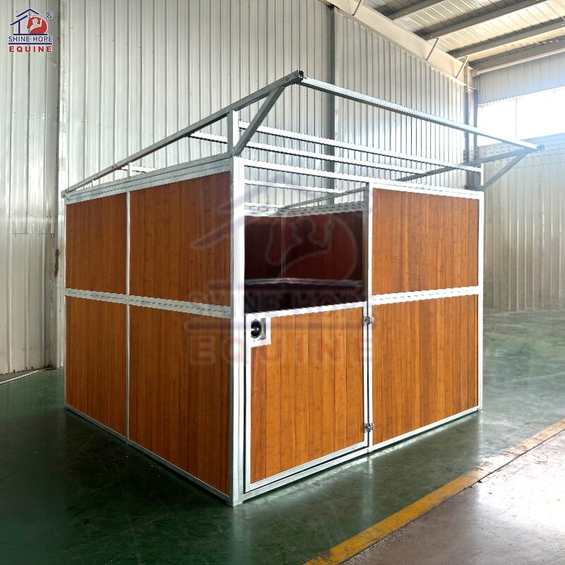 Portable Horse Shelter Factory - OEM with Quick-Setup Design Ventilated Panels