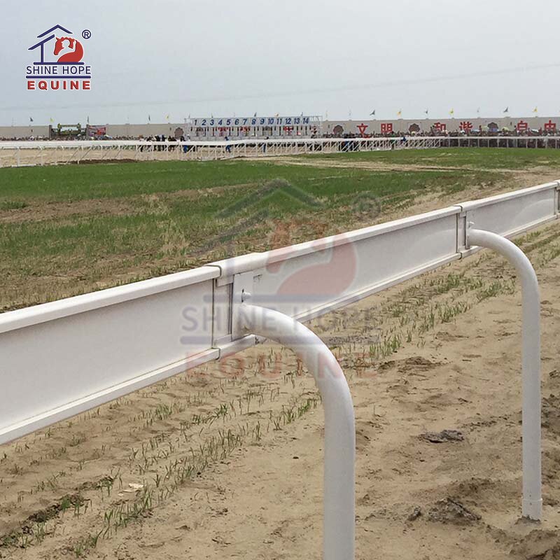 Vinyl Horse Running Rails Manufacturer - OEM High Quality UV-resistant Racing Track Rail