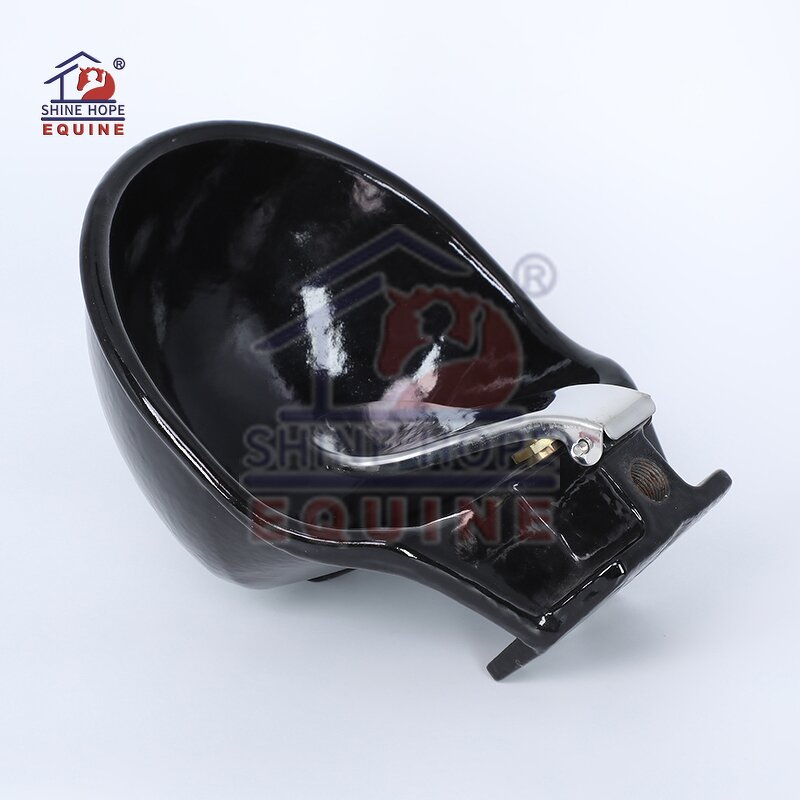 Drinking Water Bowl Factory - OEM Cast Iron Black Stable Accessories
