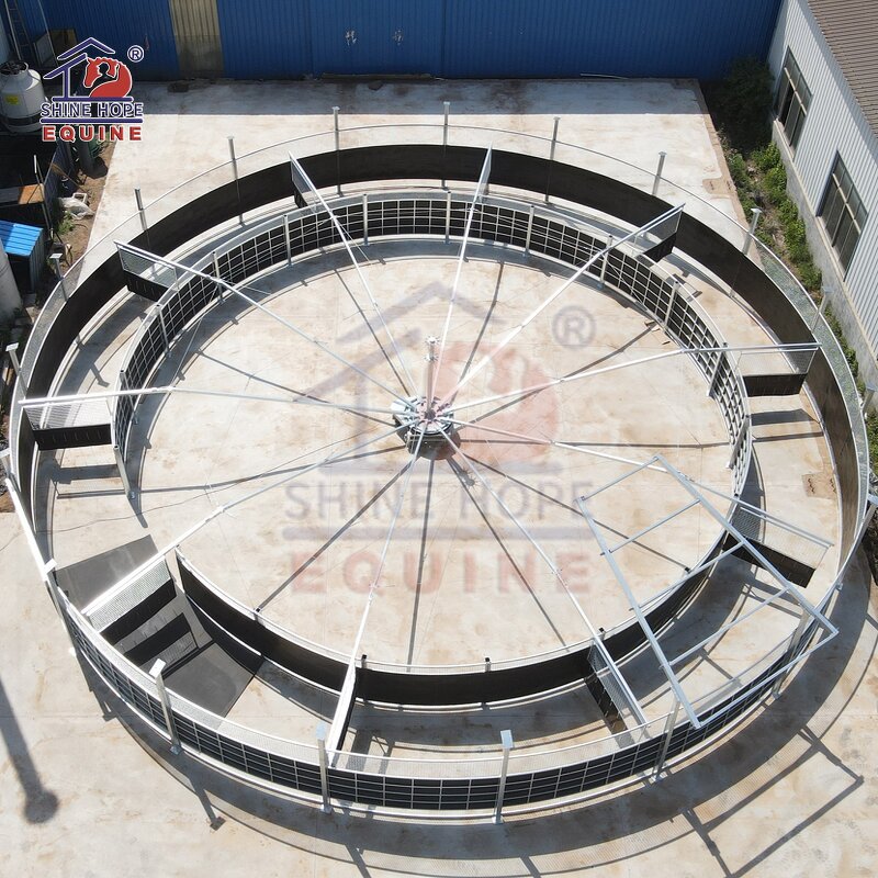 Horse Walker Factory - OEM Steel Heavy Duty with Electrically Charged Pushers