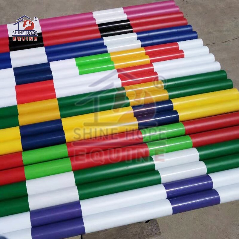 Horse Jump Poles Factory - OEM Horse Equipment Strong Plastic Pole Show Jumping