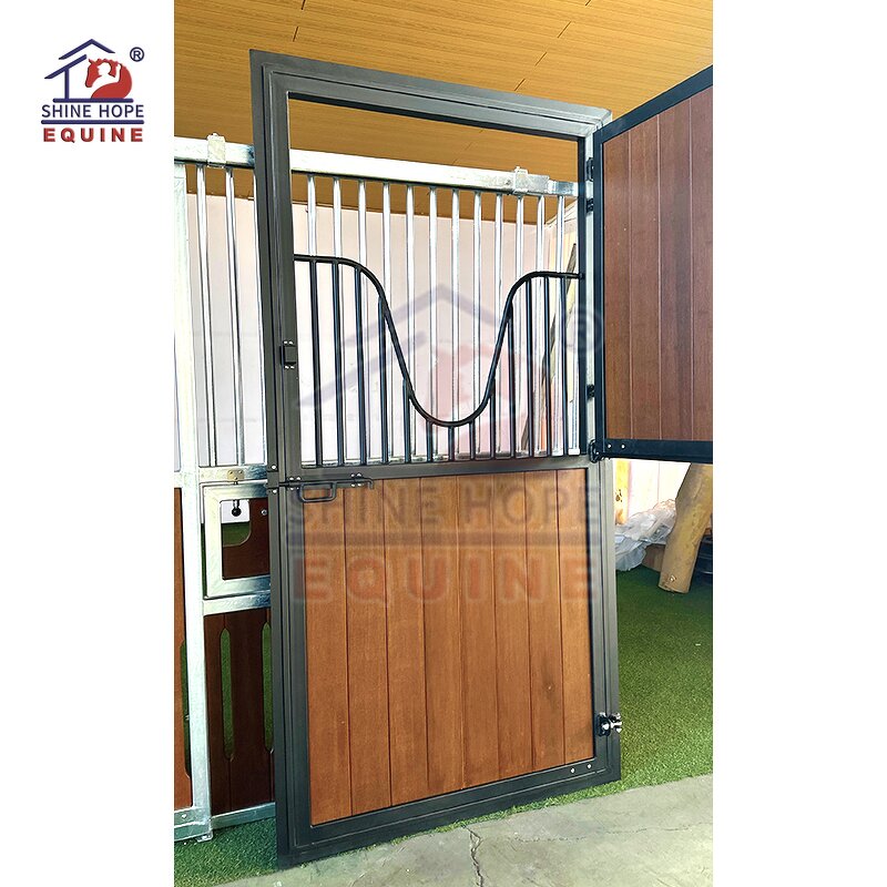 Horse Barn Dutch Paddock Door Factory - OEM Popular Wholesale Economical Metal Stall Front