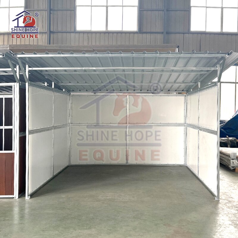 Portable Strand HDPE Stalls Factory - OEM Kit Horse Shelter