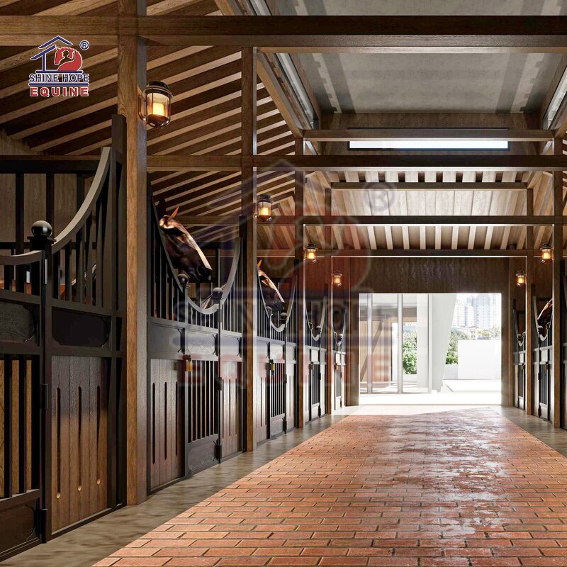 Horse Stall Panel Manufacturer - OEM Farm Equestrian Non-toxic Powder Coated Surface