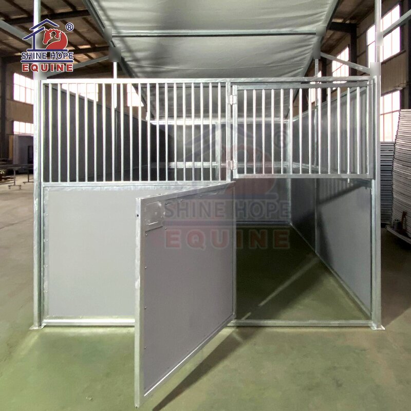 Prefab Horse Barn Manufacturer - OEM Economical Temporary Design with HDPE Panels