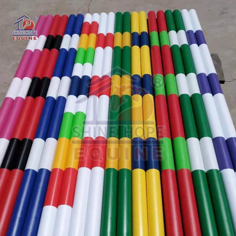 Horse Jump Poles Factory - OEM Horse Equipment Strong Plastic Pole Show Jumping