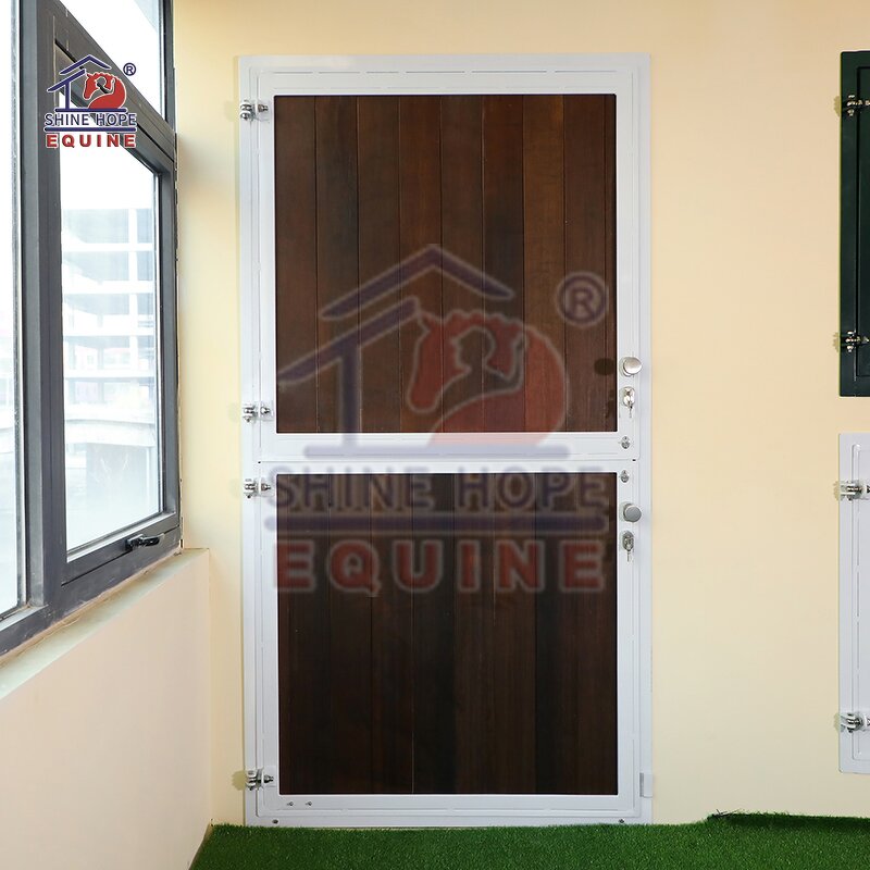 Horse Barn Dutch Paddock Door Factory - OEM Popular Wholesale Economical Metal Stall Front