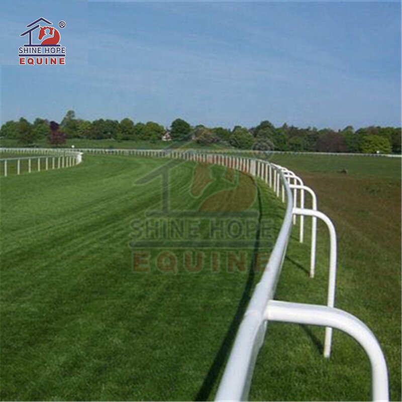 Vinyl Horse Running Rails Manufacturer - OEM High Quality UV-resistant Racing Track Rail