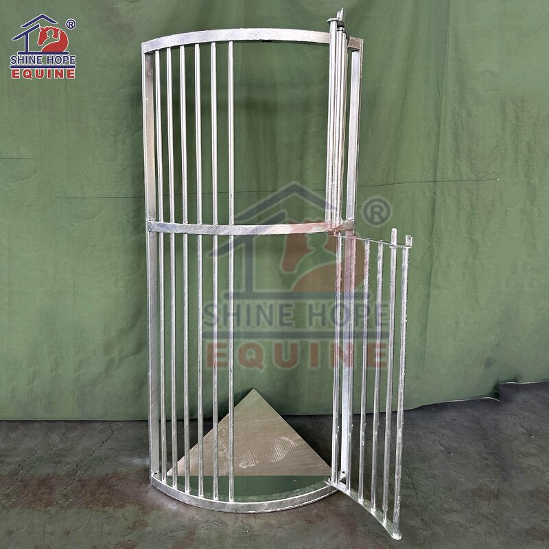 Horse Feeder Corner Hay Rack Manufacturer - OEM Metal Horse Stall Accessories