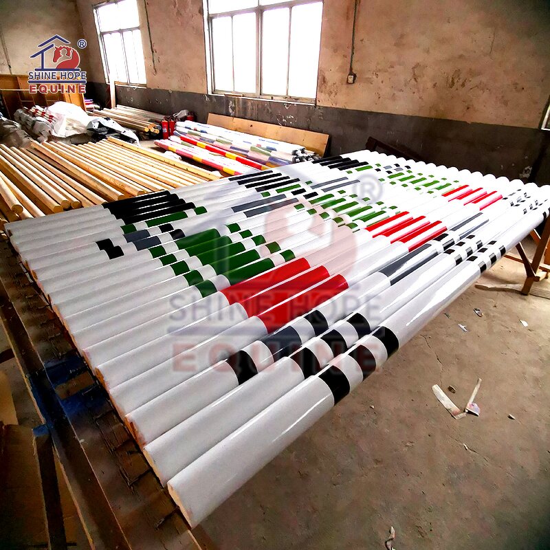 Wooden Horse Poles Factory - OEM for Horse Show Jumping Horse Show Jumps