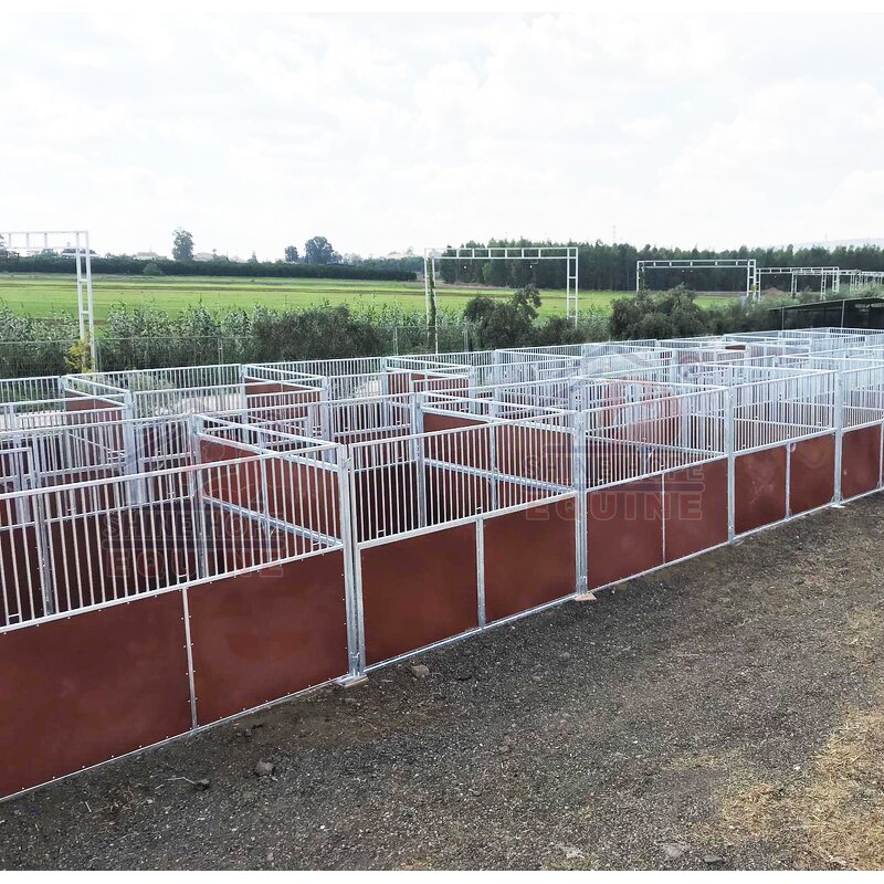 Prefab Horse Box Manufacturer - OEM Equine Horse Stable Equipment Mobile Stall