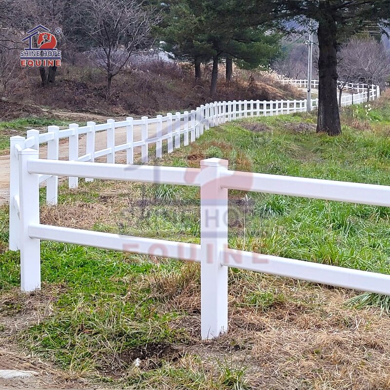 Vinyl PVC Horse Round Pen Factory - OEM UV Resistant Farm Fence