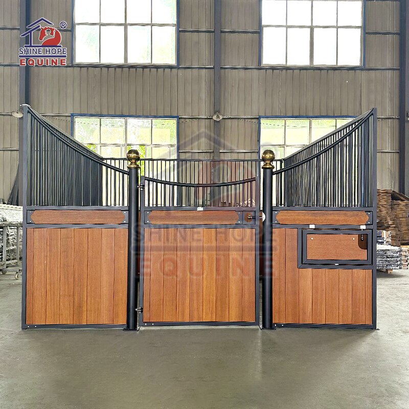 Horse Stall Panel Manufacturer - OEM Farm Equestrian Non-toxic Powder Coated Surface