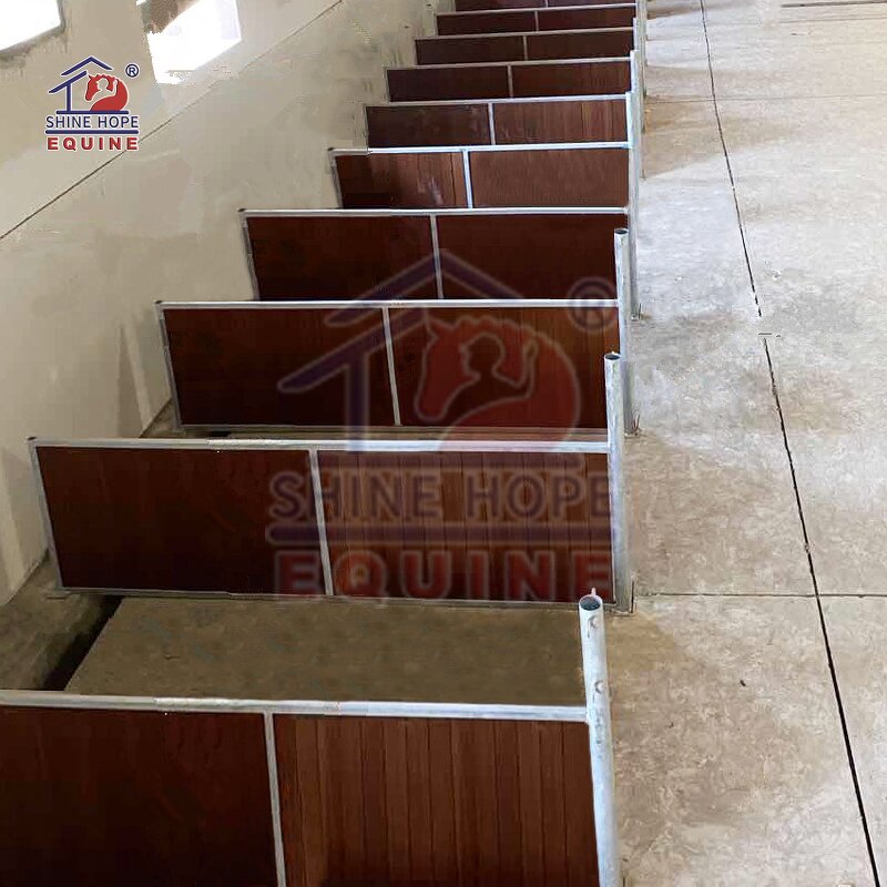 Horse Stable Wash Panel Factory - OEM Stall with Steel Frame
