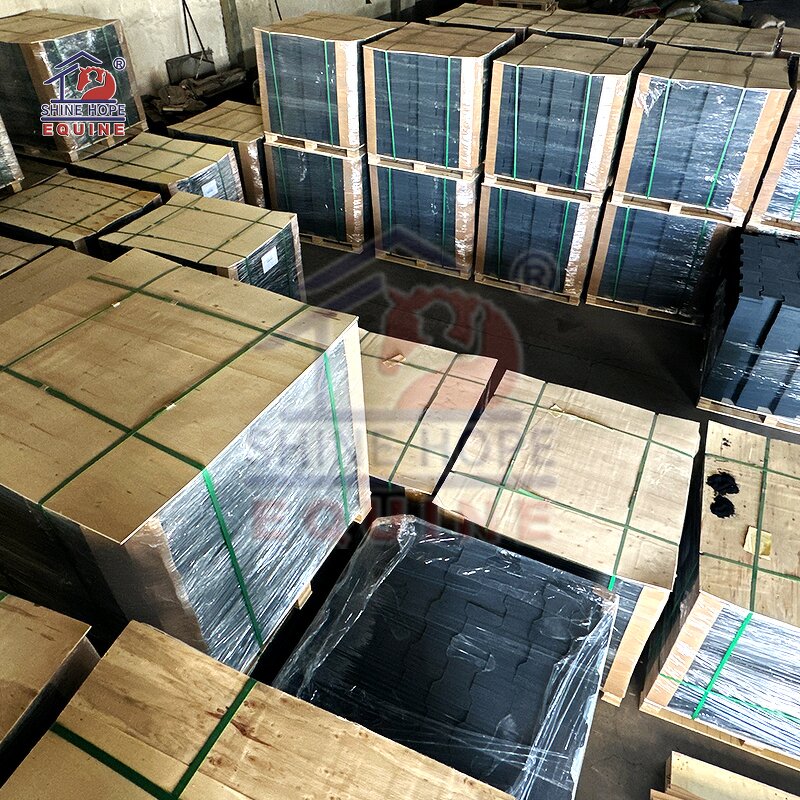 Rubber Tiles Pavers Factory - OEM Rubber Pavers Horse Barns Rubber Paver Tile
