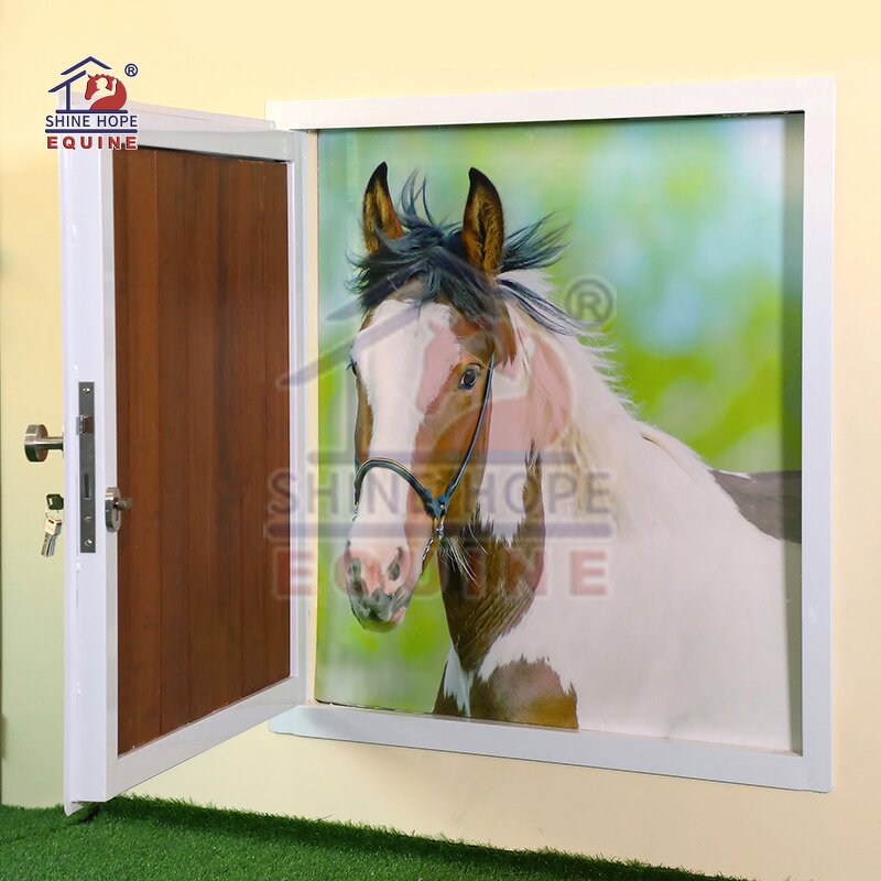 Horse Barn Windows Manufacturer - OEM Husbandry Equipment Heavy Duty Steel Prefab HDG