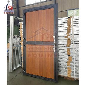 Wooden Metal Horse Barn Door Manufacturer - OEM Indoor and Exterior Durable Stable Paddock