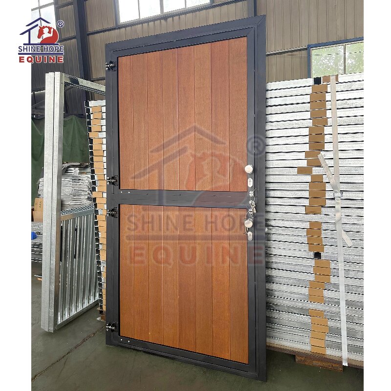Wooden Metal Horse Barn Door Manufacturer - OEM Indoor and Exterior Durable Stable Paddock