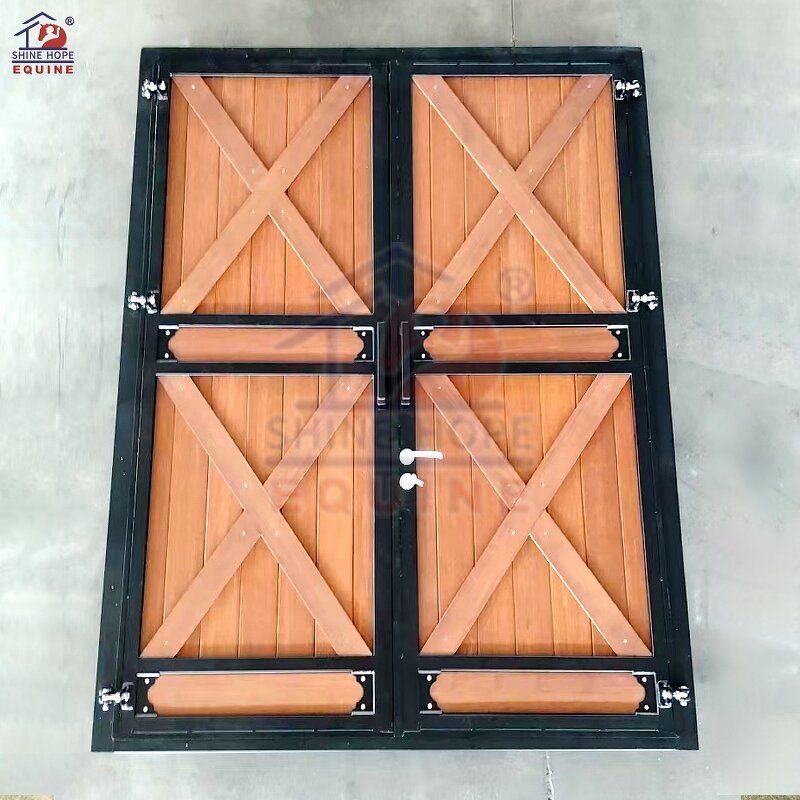 Steel Horse Stable Barn Door Manufacturer - OEM Rustproof Custom Heavy Duty Powder Coated