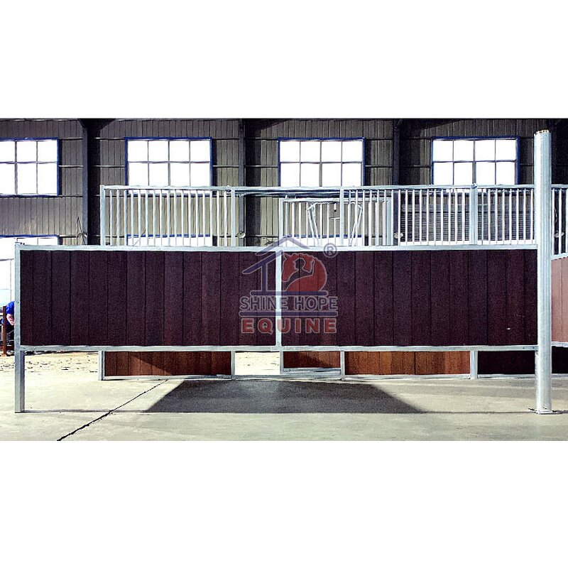 Horse Wash Stall Manufacturer - OEM Horse Stable with Optional Washroom Hose