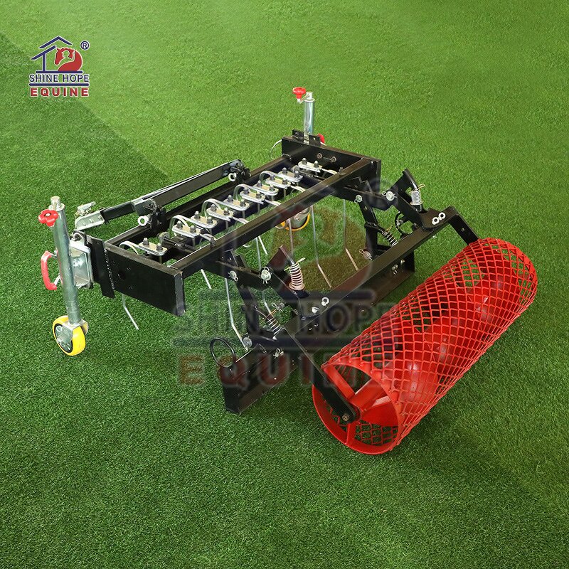 Horse Arena Leveller Factory - OEM Arena Machine Red Color Arena Levelling