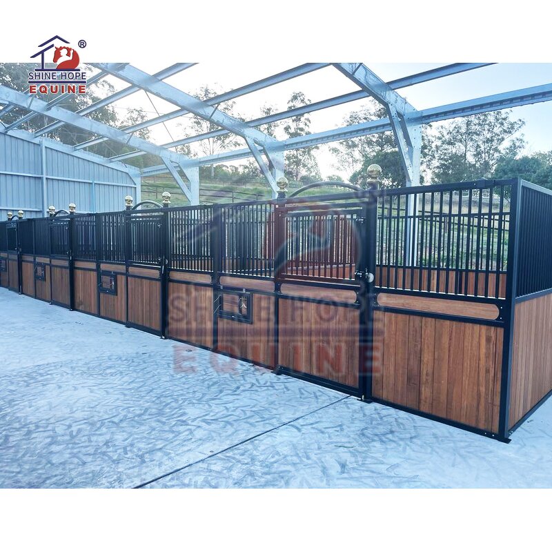 Horse Stable Door Factory - OEM High Quality Permanent Equine Product Box Panels