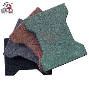 Rubber Tiles Pavers Factory - OEM Rubber Pavers Horse Barns Rubber Paver Tile