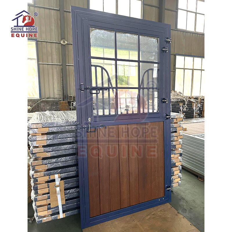 Wooden Metal Horse Barn Door Manufacturer - OEM Indoor and Exterior Durable Stable Paddock