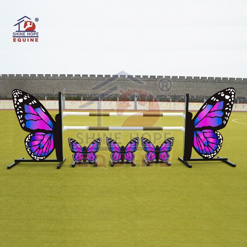 Hunter Jumping Wing Factory - OEM Horse Show Jump with Keyhole Track