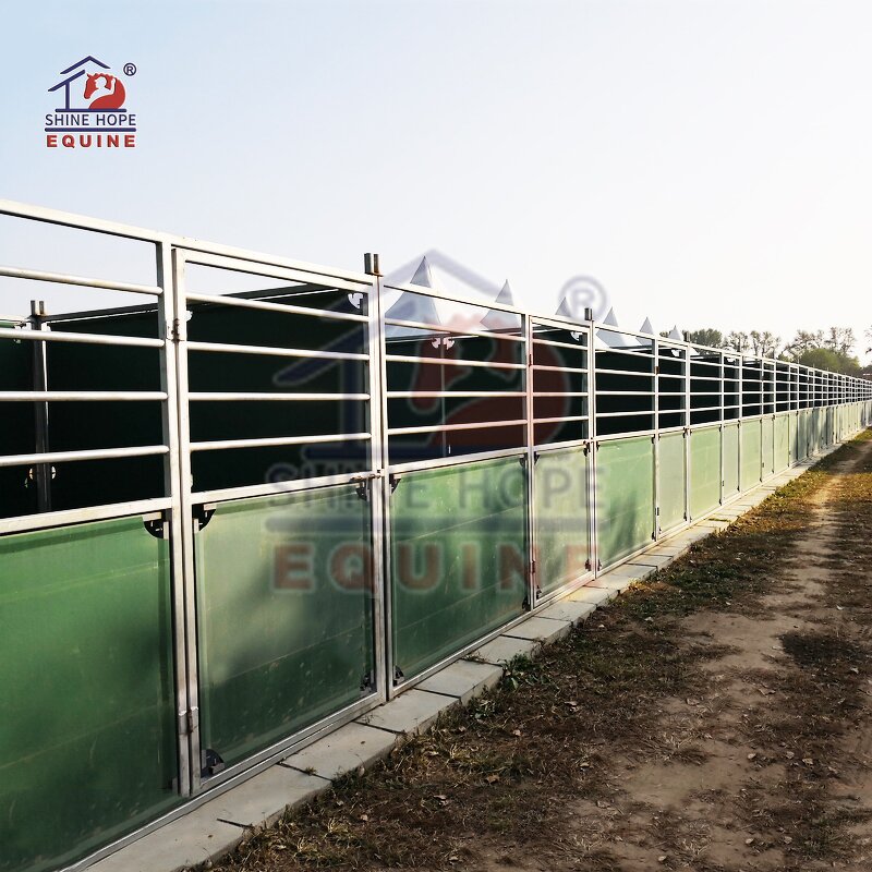 Portable Horse Stable Manufacturer - OEM Temporary PVC Steel Panels with Roof