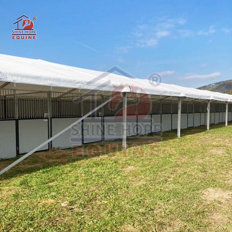 Portable Horse Stalls Factory - OEM Equine Products Custom Metal Portable Stalls