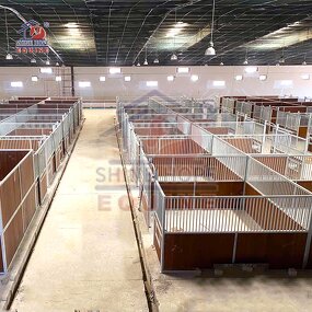 Prefab Horse Barn Factory - OEM Unique Wooden Stable 10x10 Horse Stall for Sale
