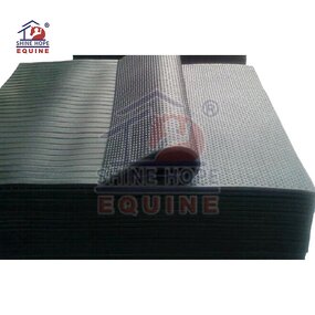 Equine Rubber Sheet Manufacturer - OEM 12mm Thickness Rubber Mats Horse Stall Mats