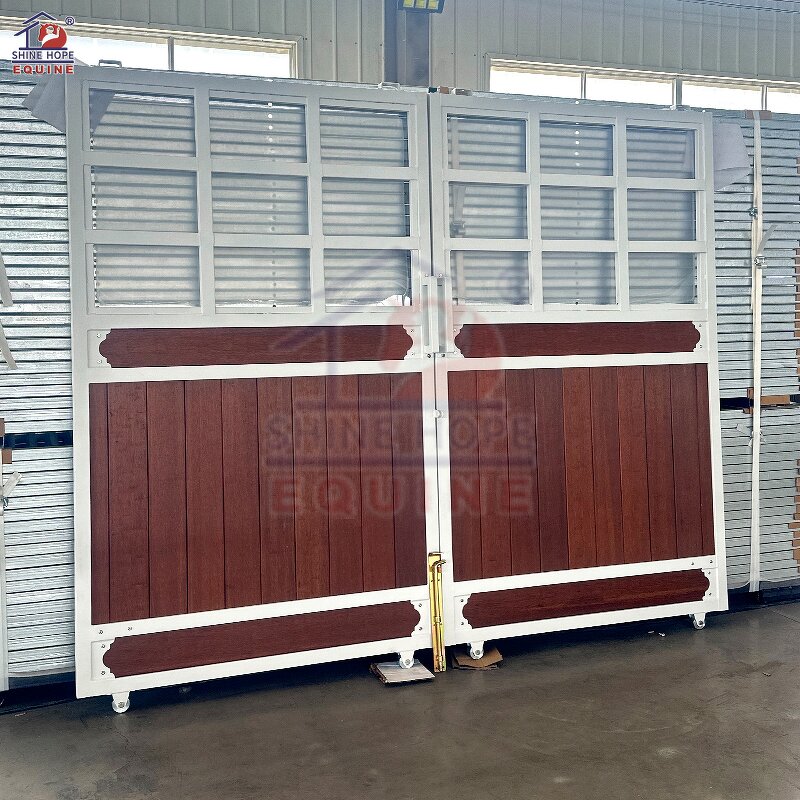 Steel Horse Stable Barn Door Manufacturer - OEM Rustproof Custom Heavy Duty Powder Coated