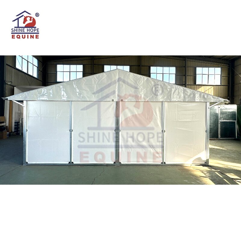 Mobile Horse Stalls Factory - OEM Cheap Portable Covered Stall Panels for Camping
