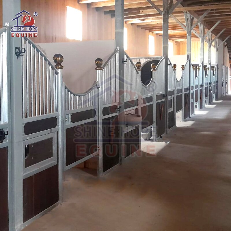 Horse Stable Panel Manufacturer - OEM Equestrian Good Quality Galvanized Steel
