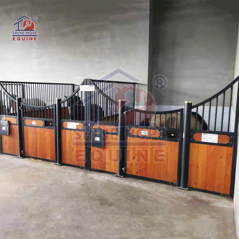 Horse Stall Panel Manufacturer - OEM Farm Equestrian Non-toxic Powder Coated Surface
