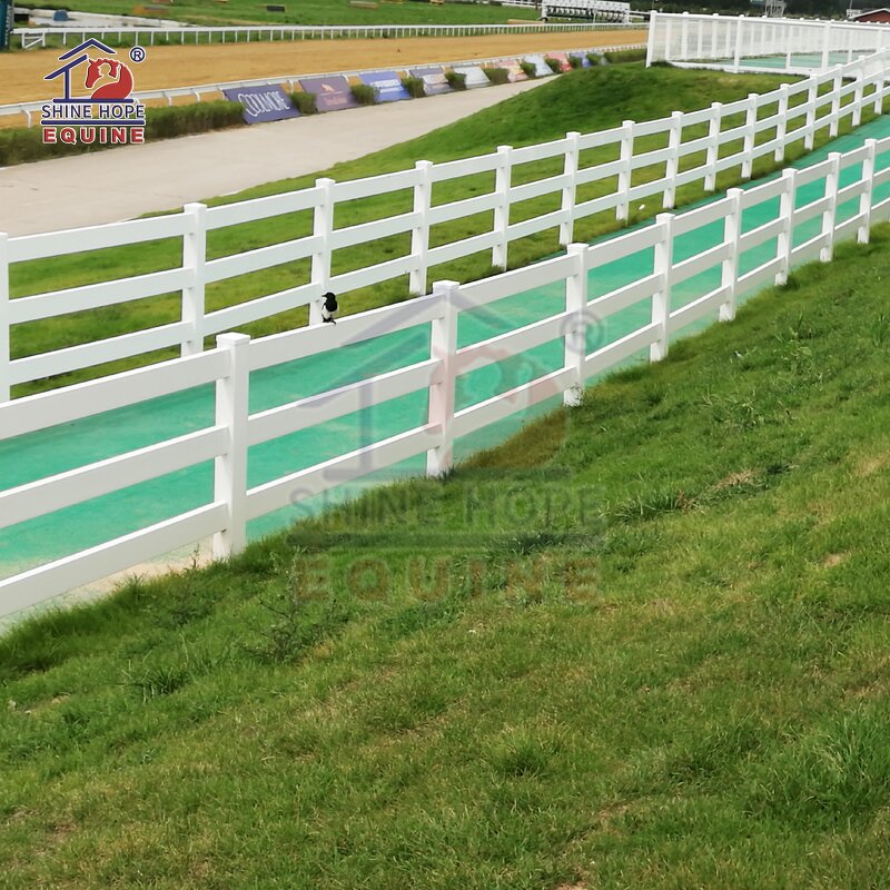 Vinyl PVC Horse Round Pen Factory - OEM UV Resistant Farm Fence