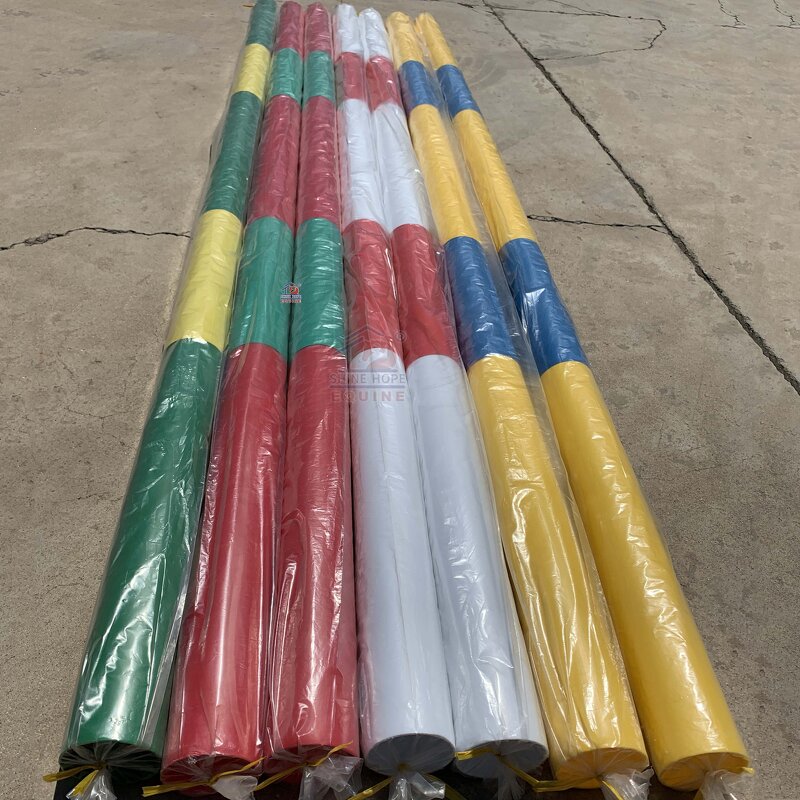 Horse Jump Poles Factory - OEM Horse Equipment Strong Plastic Pole Show Jumping