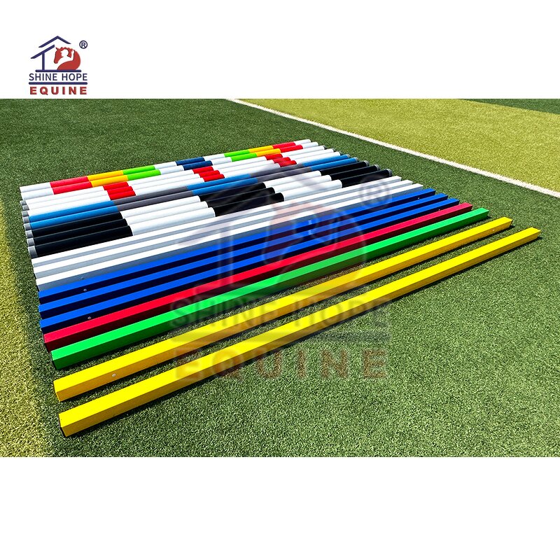 Equine Poles Factory - OEM 3m Single Color Show Jump Plastic Without Wood