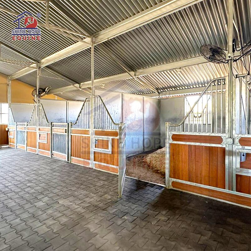 Horse Equipment Supplier - OEM High Quality Hot Dip Galvanized Bamboo for Stable