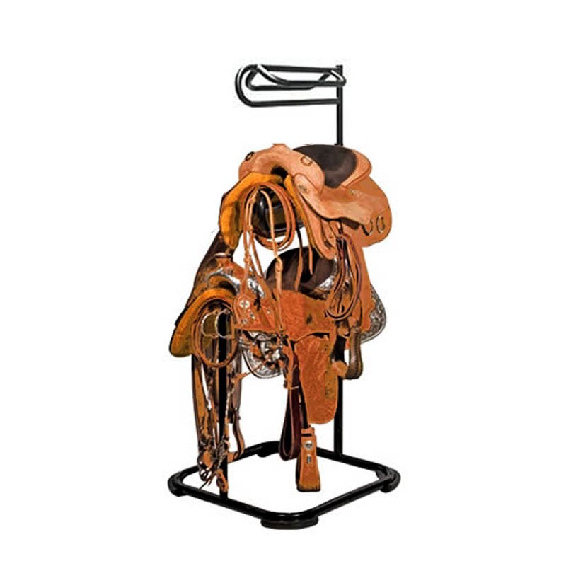Three Tier Saddle Rack Manufacturer - OEM Heavy Duty Rotatable Stand