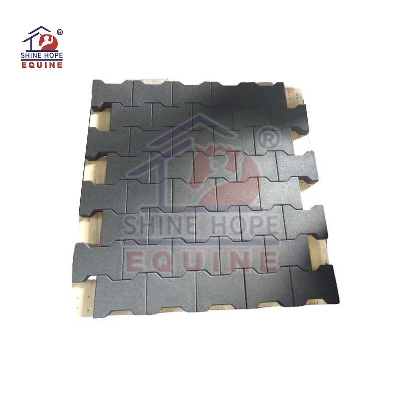 Dogbone Interlocking Rubber Paver Manufacturer - OEM Tiles for Stable or Outdoor Use